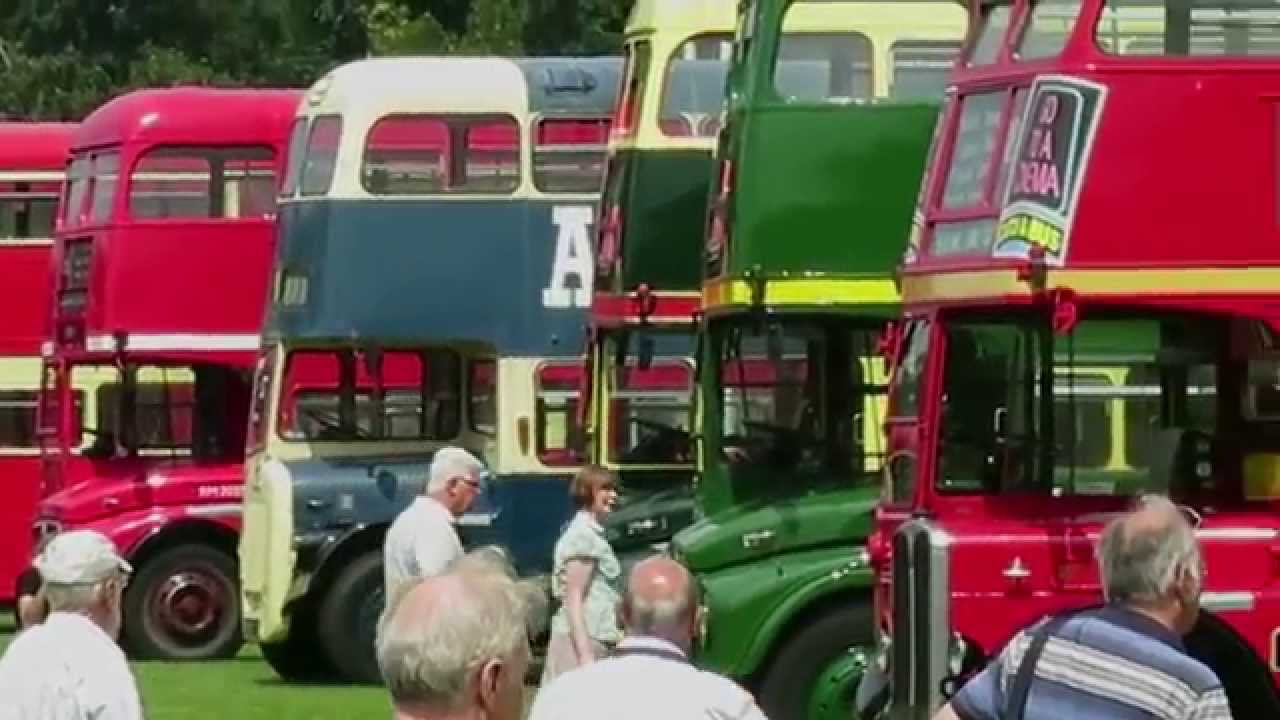 Alton Bus Rally, July 2014 - Hampshire UK