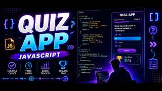 Build a Quiz App with HTML, CSS &amp; JavaScript  #javascript #js #trending  #webdesign