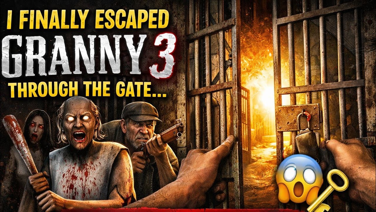 🔥 “I Finally Escaped Granny 3 Through the Gate… This Ending Was Terrifying 😱🗝️”