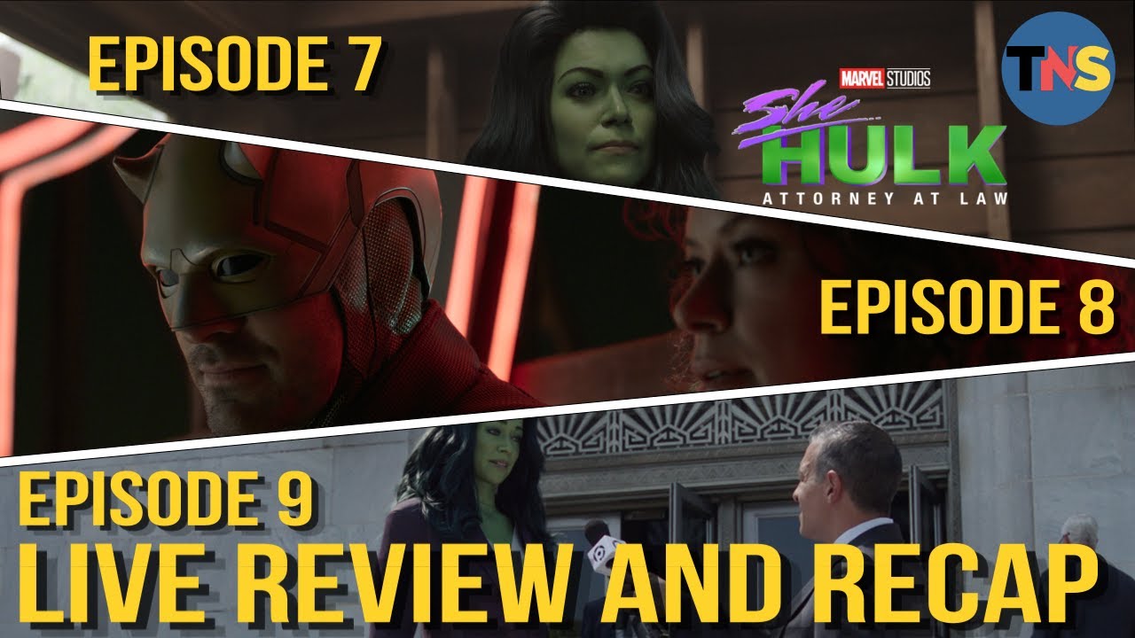 She-Hulk, Episodes 7, 8, & 9 REACTION & Breakdown