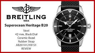 Breitling Superocean Heritage B20 Automatic 42 Stainless Steel Black Dial Ab2010121B1S1 - Review