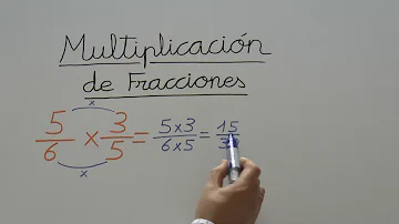 ¿Cuál es la regla para multiplicar dos o más fracciones?
