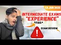 CA Inter Exams Review: My Shocking Experience & Exam Review