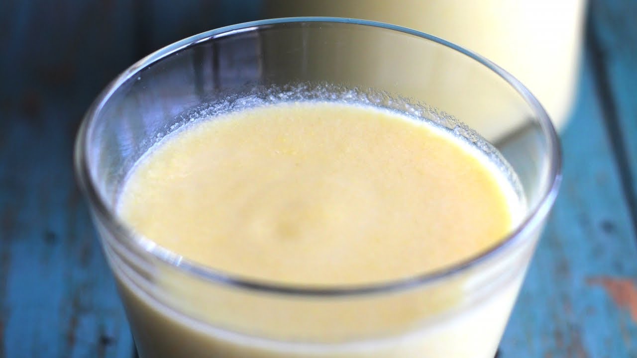 Cách làm sữa bắp (How to make corn milk) - YouTube