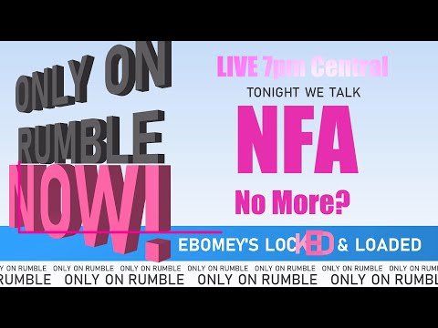 NFA..... No More?