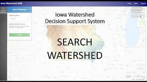 IoWaDSS Tutorial - 1. Search