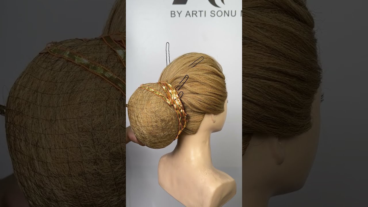 DAYS 16 || Advance Bridal Hair style  || #makeupking  #hairstyles  #hair  #bridelmakup  #haircare 