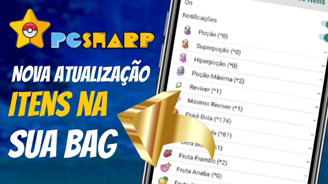 Nova atualização oficial de PGSHARP com nova ajuda no descarte ...