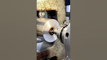 Tapping on CNC machine #cnc #video #cnclathe #computer #machine #cncturning #lathe #cnccut