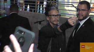 Steven Tyler and Liv Tyler sign for fans outside the Ad Astra premiere at ArcLight Cinerama