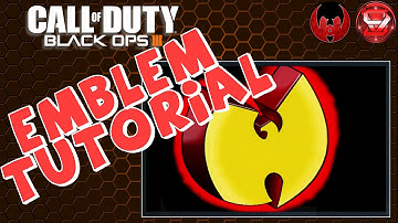Wu-Tang 3D Logo - Black Ops 3 Emblem Tutorial