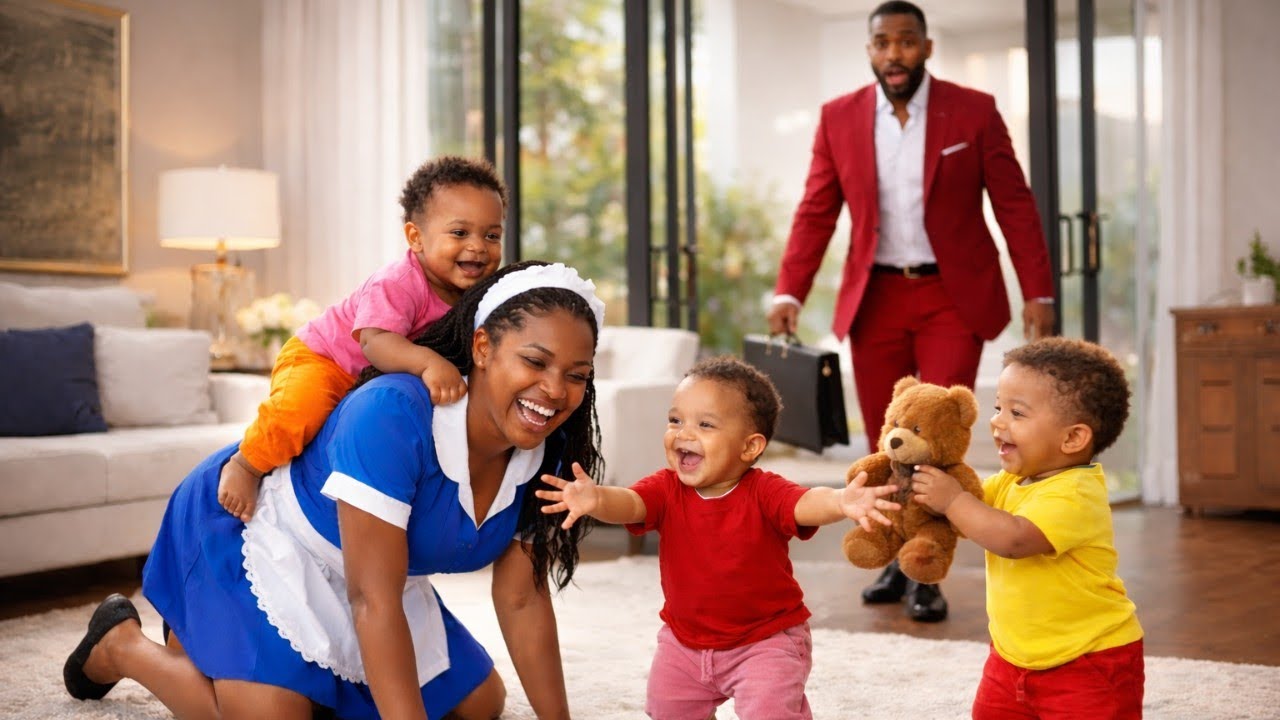 The Billionaire Hired a Nanny for His Broken Family — He Never Expected This #africanfolktales 