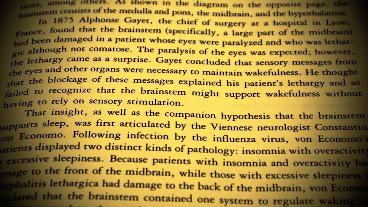 POL REVUE Reconsecrates " SLEEP " Scientific American Volume By J ALLAN HOBSON