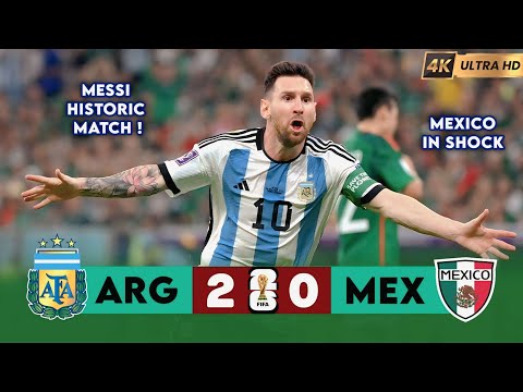 Messi's Magic Keeps Argentina Alive | Argentina vs Mexico (2-0) Fifa World Cup 2022