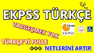 Ekpss Türkçe Full Çekti̇ren Sorular.ekpss 2020.Ekpss.ekpss Genel Kültür.ekpss Türkçe.ekpss