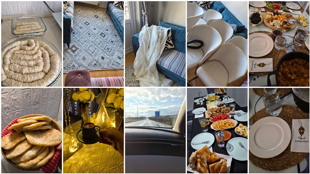 BACIMLA SAHUR ELLERİNI SAĞLIK, SINOPTAN EVE DONUS ,YOGUN BIR HAFTA TEMIZLIK ,TATLI YAPTIM ,DAVETLIYI