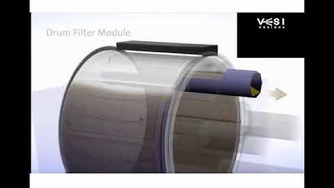 RDF - Rotary Drum Filter Animated Demo Vesi DEsigns