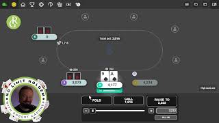 42 wins Quad 3s wipes a guy out we still bubble lol no limit holdem bovada poker - 2023