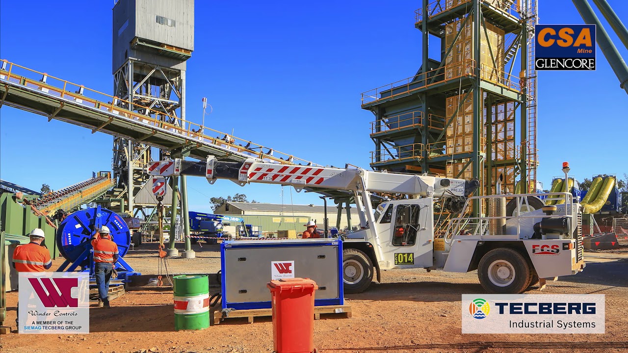 MINE SITE WINDER MATERIAL HANDLING INSTALLATION YouTube MINE SITE WINDER MATERIAL HANDLING INSTALLATION YouTube