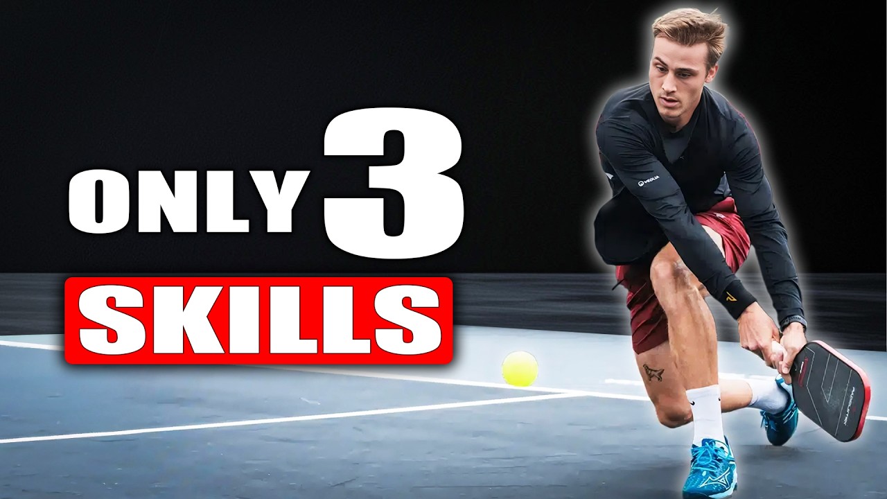 The 3 Core Pickleball Skills Top Players Can Do in Their Sleep