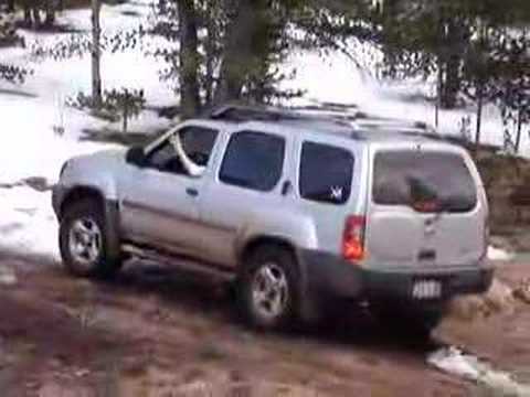 Xterra Vs Fj Cruiser Explorer And Jeep On A Hillclimb Youtube