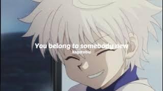 Killua singing for you to sleep | Tonight you belong to me
