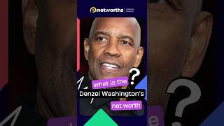 Denzel Washington Net Worth  #celebritynetworth #news #networth #denzelwashington