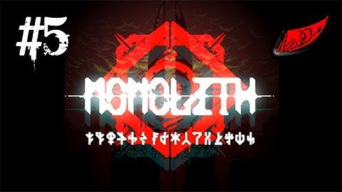 InkEyes Plays: Monolith - #5 The Overlord! Best Run Yet (Procedural Roguelite Shmup Bullet Hell)