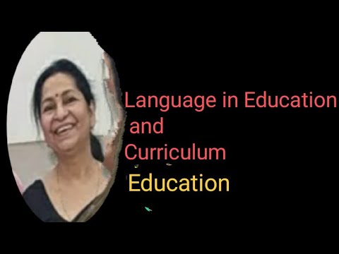 #LanguageinEducation# andCurriculum#