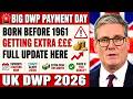 🚨 Big DWP Payment Day for UK Pensioners Born Before 1961 — Full Update Here