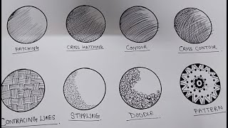 Strokes Tutorial for beginners | 8 Basic Pen/Pencil strokes | Beginners Introduction | sketching
