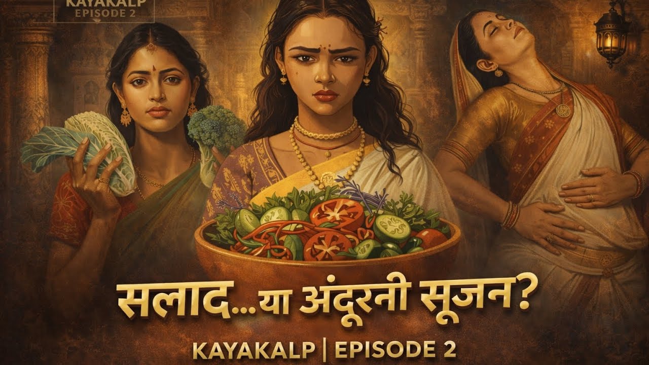 सलाद का 'सफेद झूठ'! 🥗 क्यों कच्चा खाना आपको मोटा बना रहा है? | कायाकल्प: Episode 2