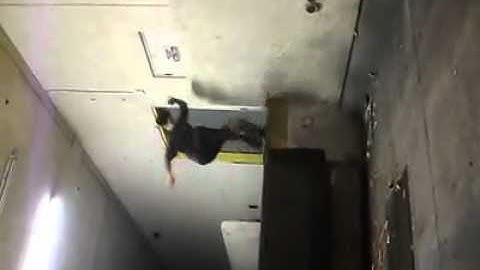 Tim Hall Frontside 180 Off Loading Dock s2s