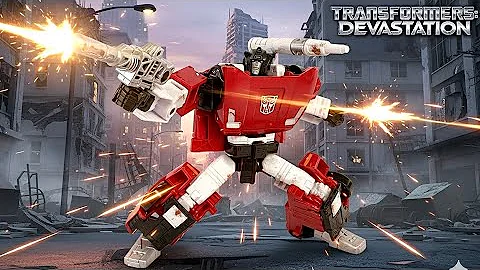 The BEST Autobot !!! Transformers Studio Series DEVASTATION ! Deluxe Sideswipe Chefatron Review 