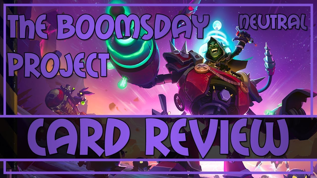Kolento's The Boomsday Project Neutral cards review | Hearthstone