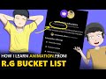 How i learn animation from rgbucketlist