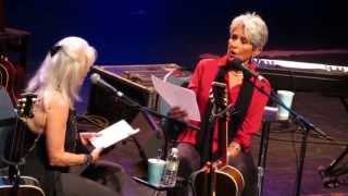 Joan Baez and Emmylou Harris - The Grey Funnel Line - July 27, 2013