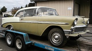 Abandoned Barn Find 1956 Chevrolet Bel Air Full OEM Restoration Project