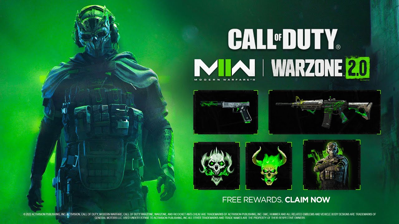 FREE 'CONDEMNED' GHOST SKIN IN WARZONE 2 & MODERN WARFARE II