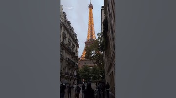 Inside Paris’ Iconic Eiffel Tower — You Won’t Believe This View! 🇫🇷✨ #Shorts