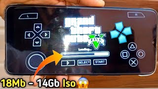 GTA5 play in android mobile PPSSPP emulator download ISO file in 2023, GTAV  for mobile, GTA
