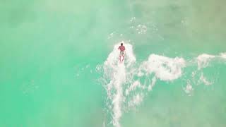 Surfing at Boston Bay Beach, Portland, Jamaica