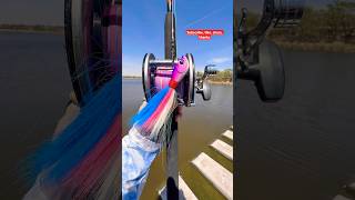Casting a Level Wind Penn with a Marabou Bucktail#fishing#viralvideo#shortvideo#youtubeshorts#shorts
