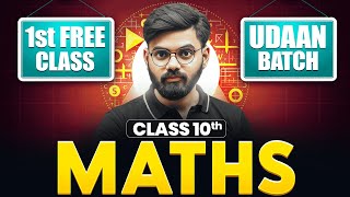 Nios Class 10th Math Day 1 | Basics Super + Algebraic Formulas | Udaan Batch