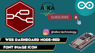 Bikin Web Dashboard dengan Node red Pengaturan Layout Font Image Icon