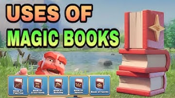 Use of BOOK Of BUILDING , BOOK Of SPELLS , BOOK Of FIGHTING , BOOK Of HEROES And BOOK Of EVERYTHING