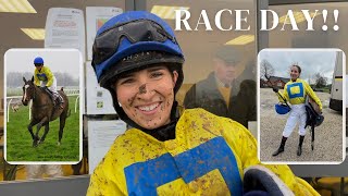 BECOMING A JOCKEY!! // Riding my Ex Racehorse in a Charity Flat Race!!