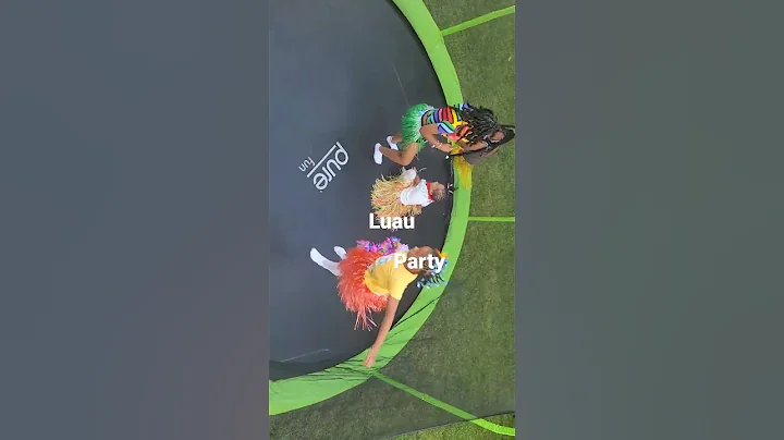 Luau party for the kids #luau #family