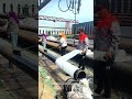 Applying Anti-Corrosion Coating to Giant Steel Pipes
