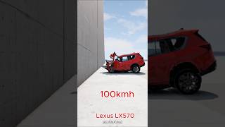 Lexus LX570 Crash Test🔥 😱 #shorts #beamng #beamngdrive #carcrash #viral #lx570